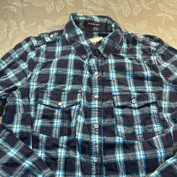 Ladies Garage Button Up Shirt. - Picture 2 of 6